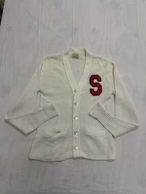 Vintage Bristol Products Official Award Cardigan Sweater Size 40